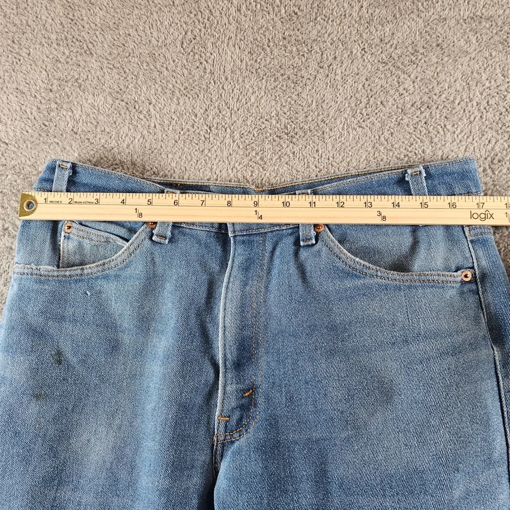 Vintage 1982 Levis 517 Orange‎ Tab Jeans 36x29 (34X26) Made in USA Bootcut